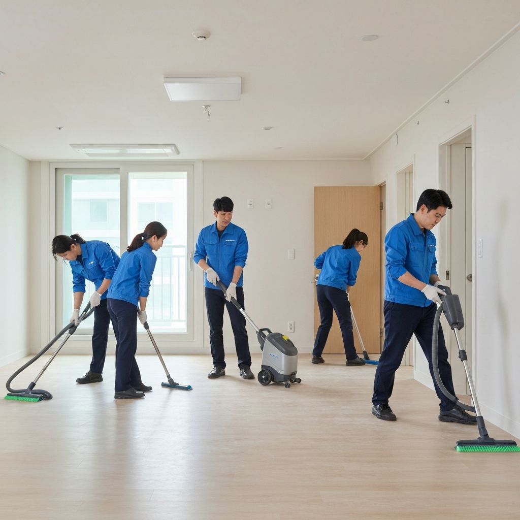 이사청소 서비스 - 진영청소